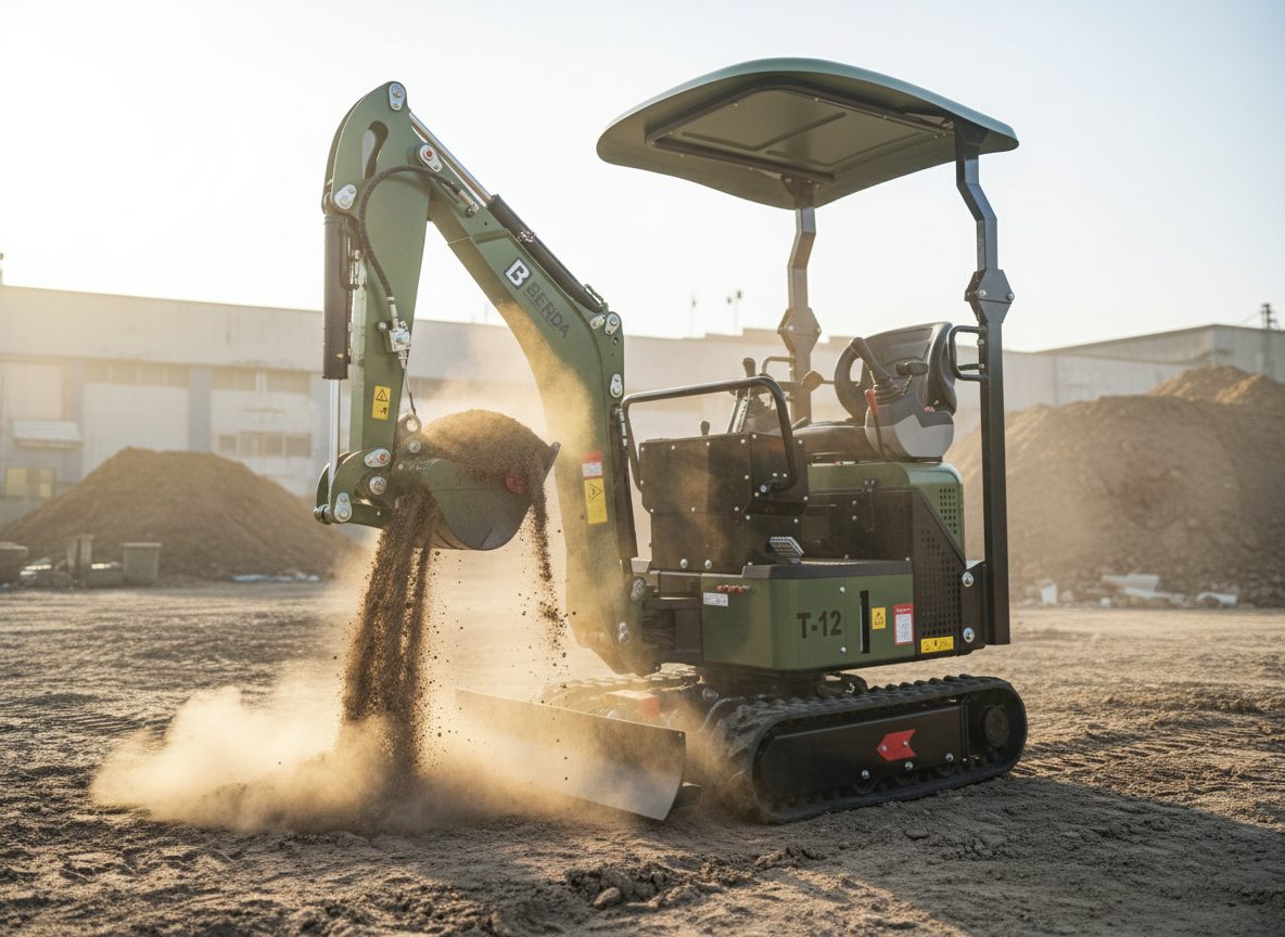 Bagger kaufen – Kompakte Minibagger für Garten- & Tiefbau