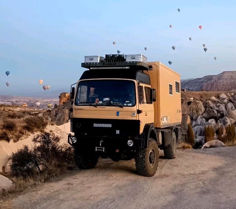 Wohnmobil / Expeditionsmobil Magirus 110-17